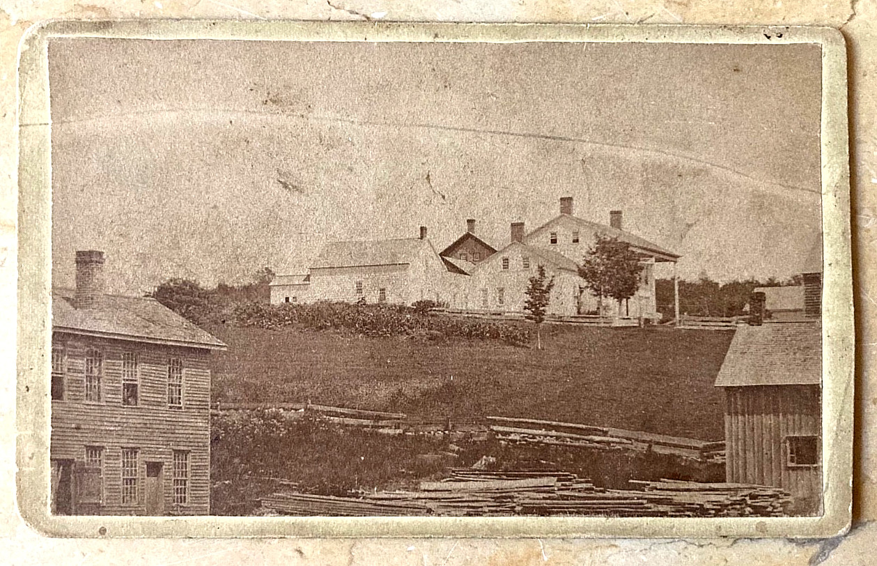 RARE! CIVIL WAR ERA PLANTATION 1862 CDV PHOTO