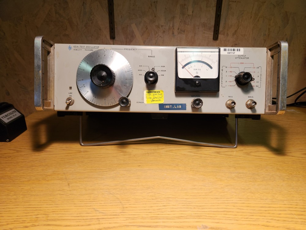 1960’s Hewlett-Packard 651A Test Oscillator - Untested.