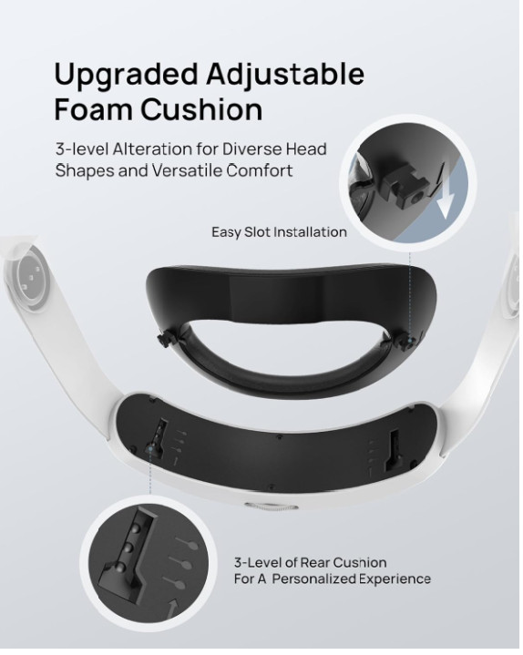 SODI VR HEAD STRAP FOR APPLE VISION PRO (HEAD STRAP ONLY)