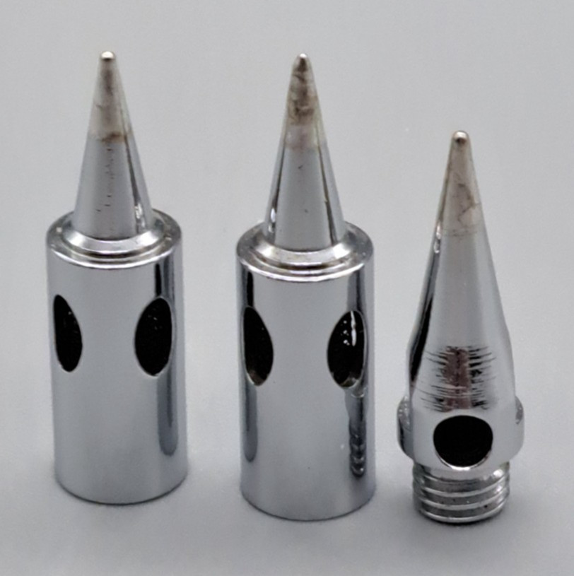 Conical Soldering Tips (3) for Butane powered Irons pre-owned