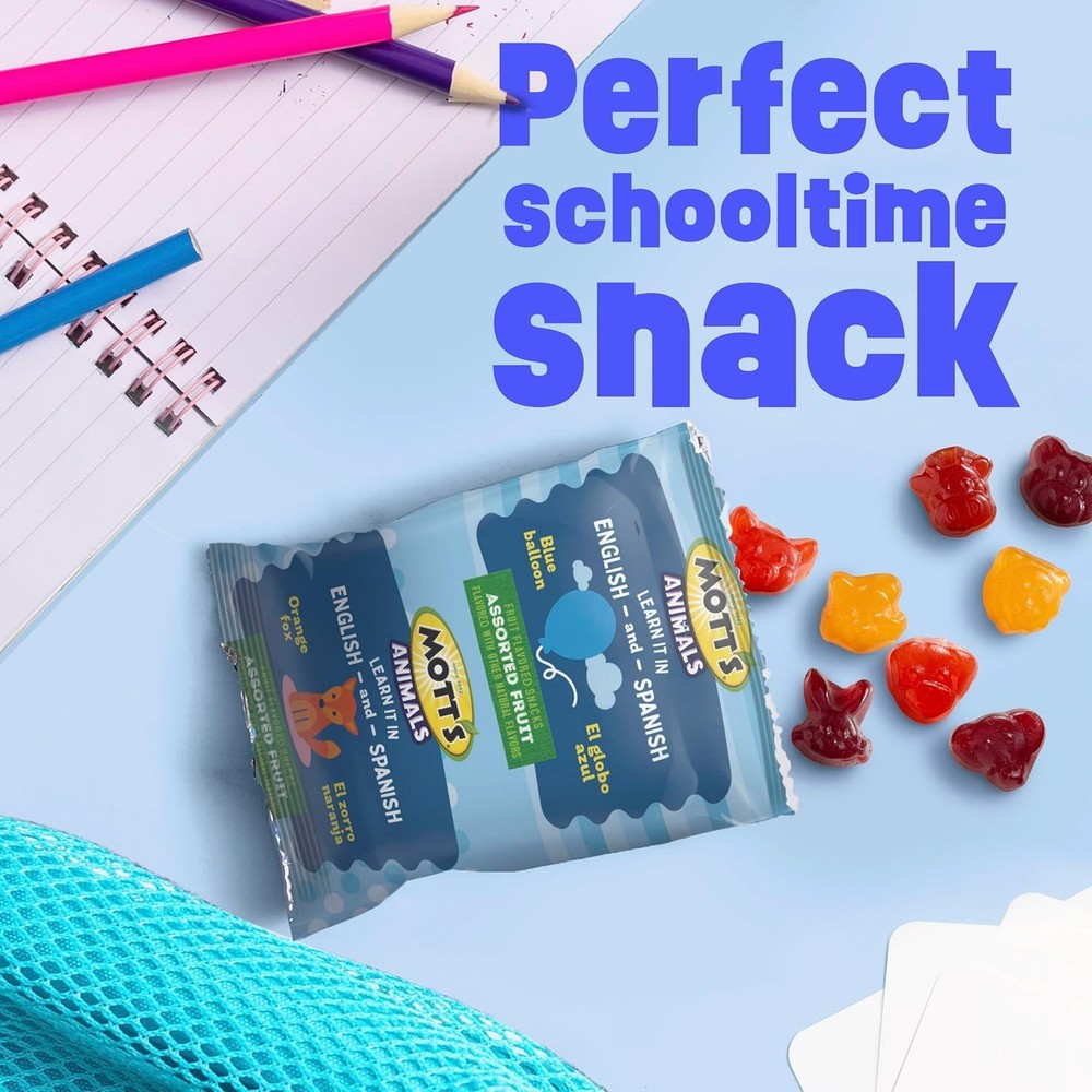 Mott's Assorted Fruit Snacks - 40 Count, Gluten Free