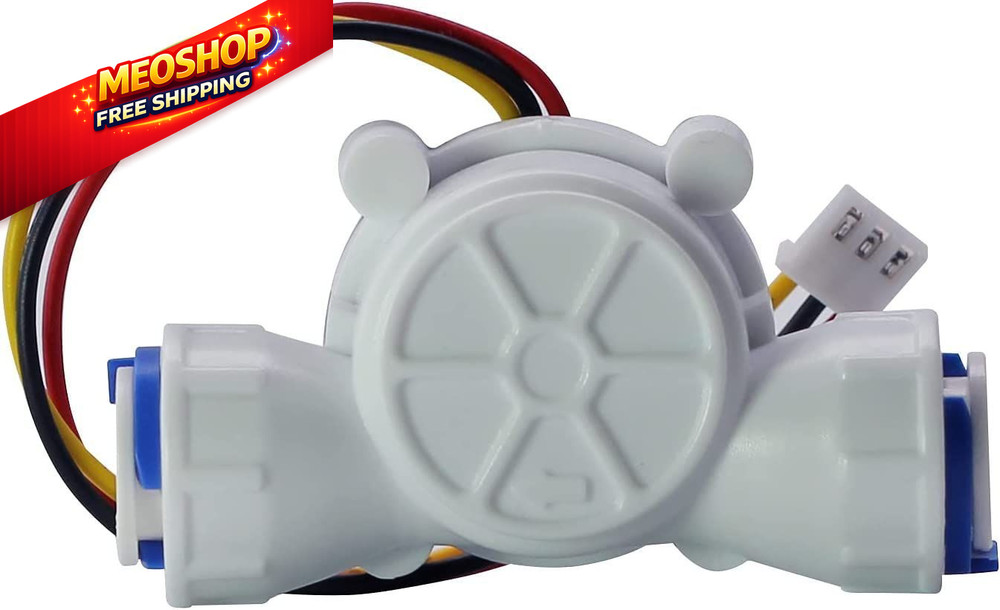 DIGITEN G3/8" Quick Connect Hall Effect Sensor Water Flow