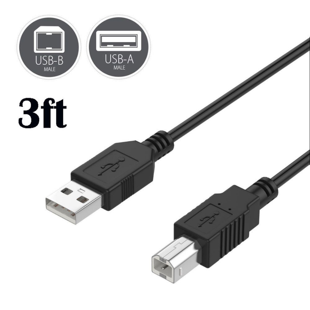 3ft USB Cable for M-Audio Pro Tools Recording Studio Fast Track Audio interface