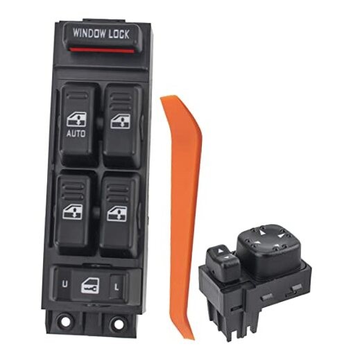 Kit Power Window Switch Front Driver Left Side Fits for Chevy Avalanche LH -