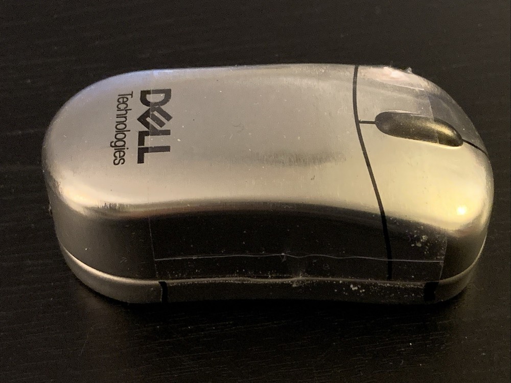 Dell Technologies Computer Mouse Shaped Tin 3” Promotional