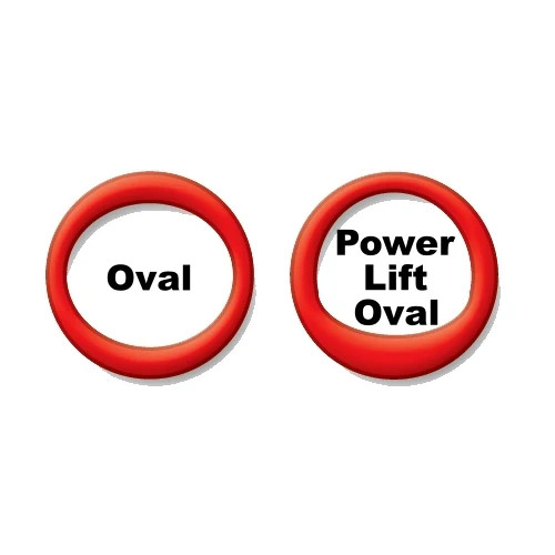 Vise Oval & Power Oval Black Bowling Ball Finger Insert