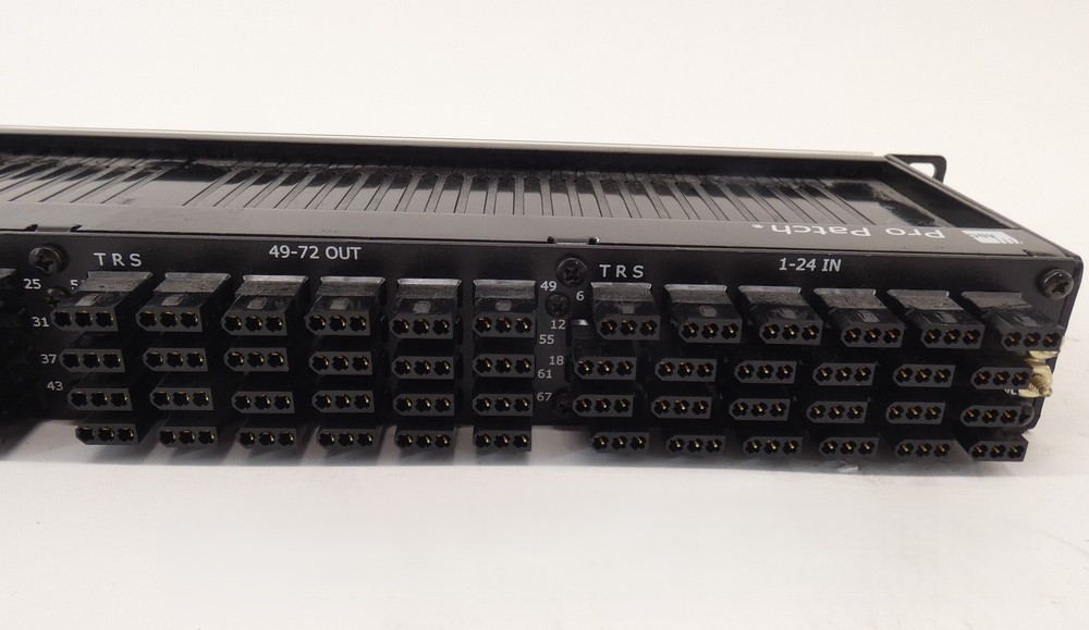 ADC Pro Patch PPP1248-E3-NN-S Programmable Audio Patch Panel