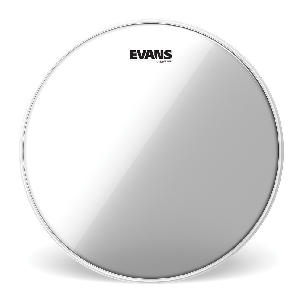 Evans Clear 300 Snare Side Drum Head, 14 Inch
