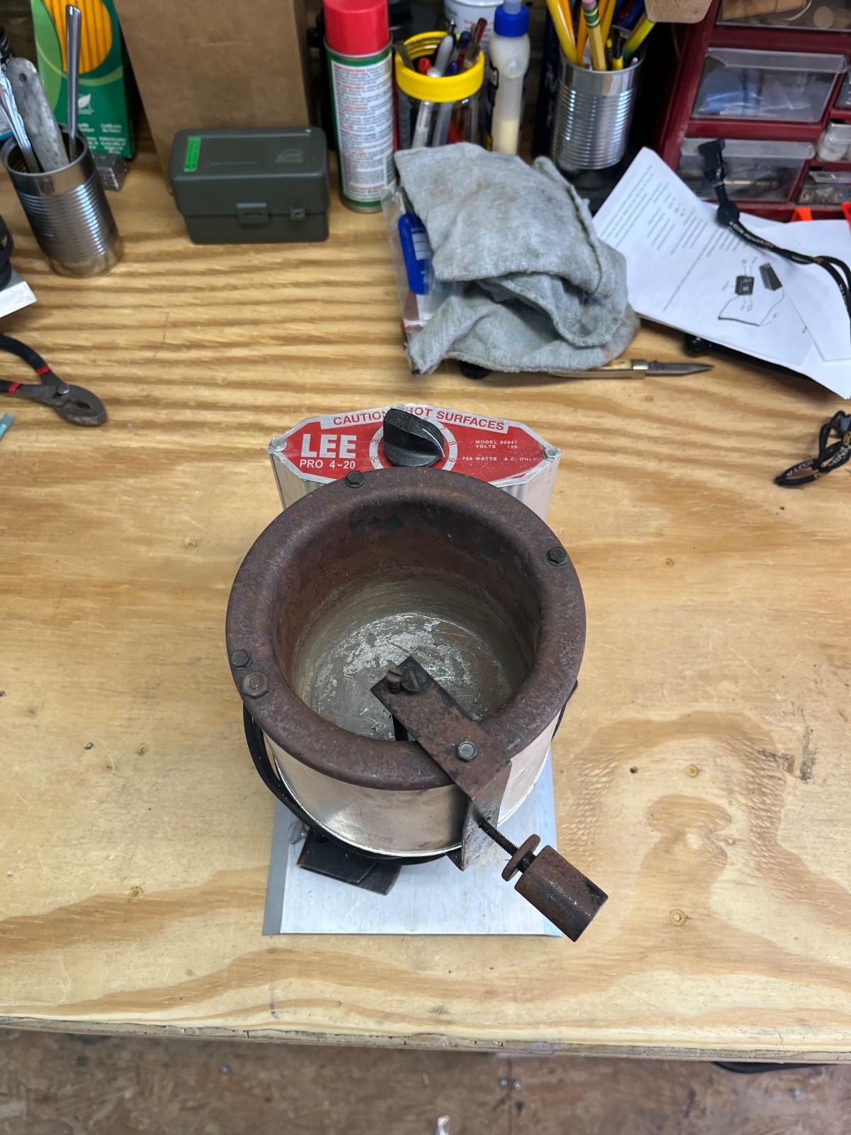 Lee Precision Electric Metal Melter 110 volts