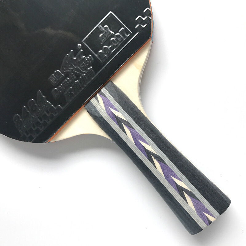 GoodBasic Long Handle (Shakehand) Ping Pong Paddle Table Tennis Racket Bat Blade