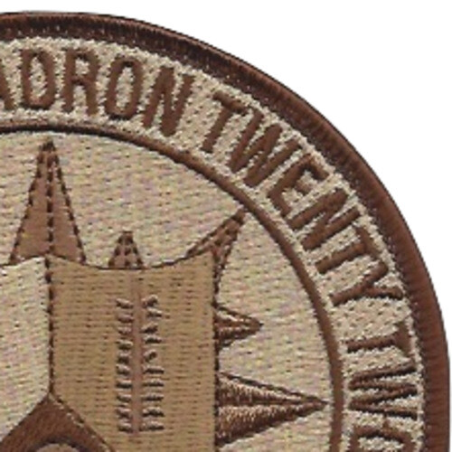 Desron 22 Destroyer Squadron Desert Color Patch