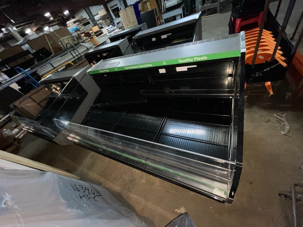 Hussman 2017 Display Case Open Air Self Contained