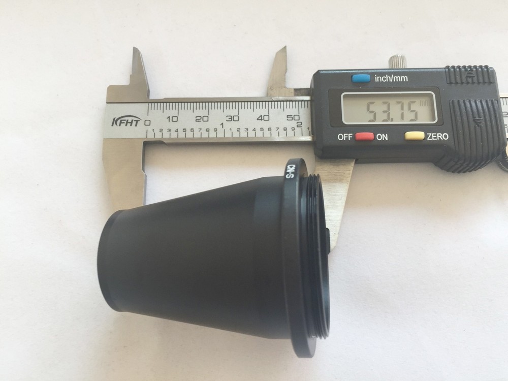 ProScope RMS Thread for Microscope Objective to M42x1mm Converter Cone Adapter