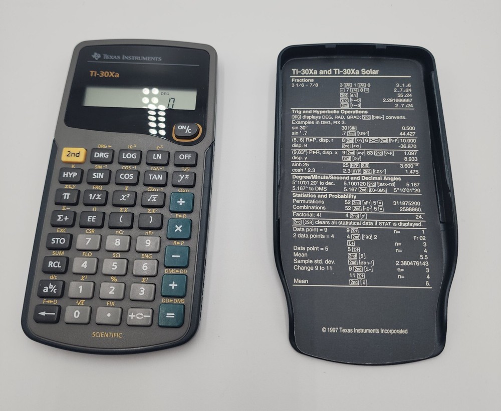 Texas Instruments TI-30Xa Scientific Calculator