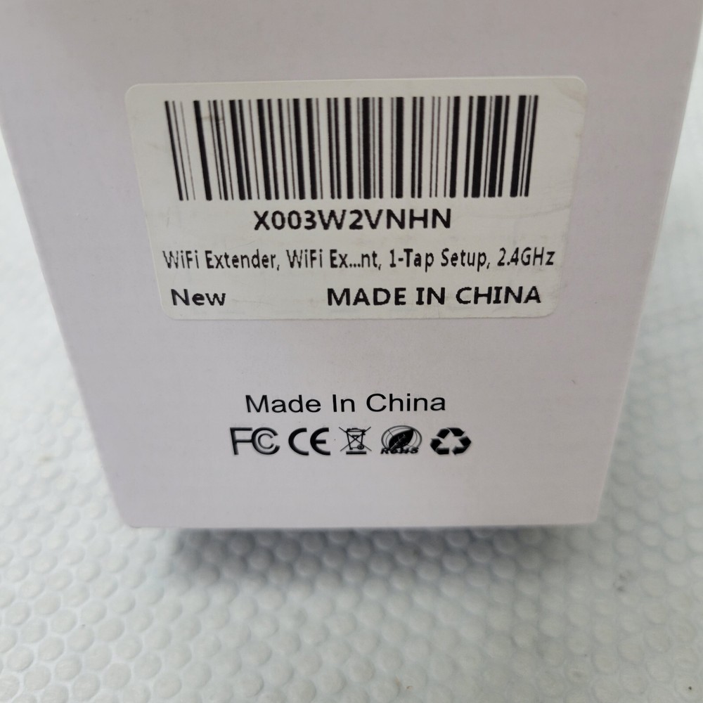 Wifi Range Extender 2.4GHz 1 Tap Setup