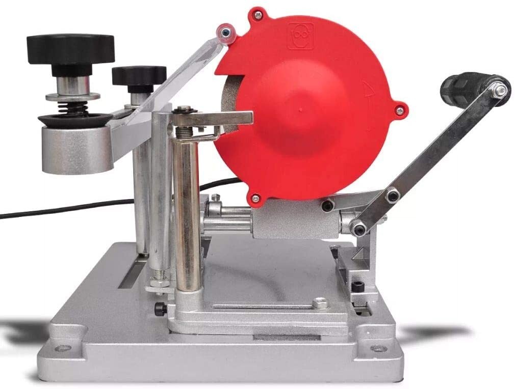 120 Volt Electric Circular Saw Blade Sharpener with Diamond & Emory Wheels