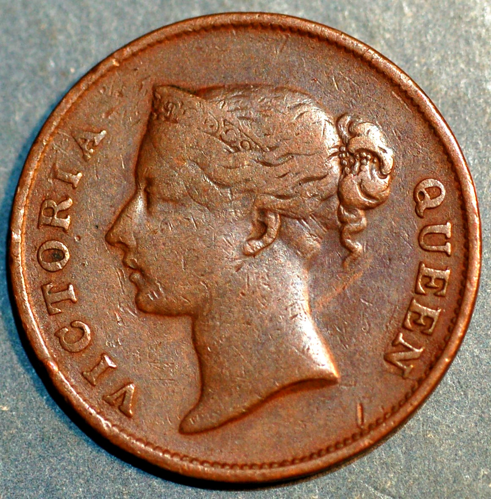 Straits Settlements Cent 1862 KM# 6