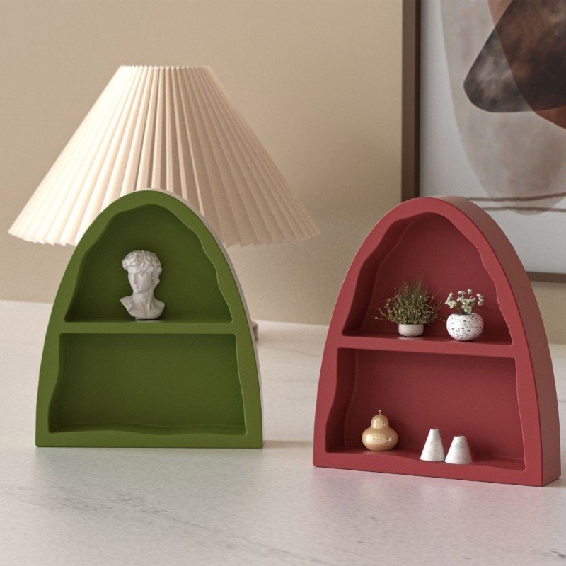 Double Section Arch Mould for Epoxy Resin Projects Storage Organization