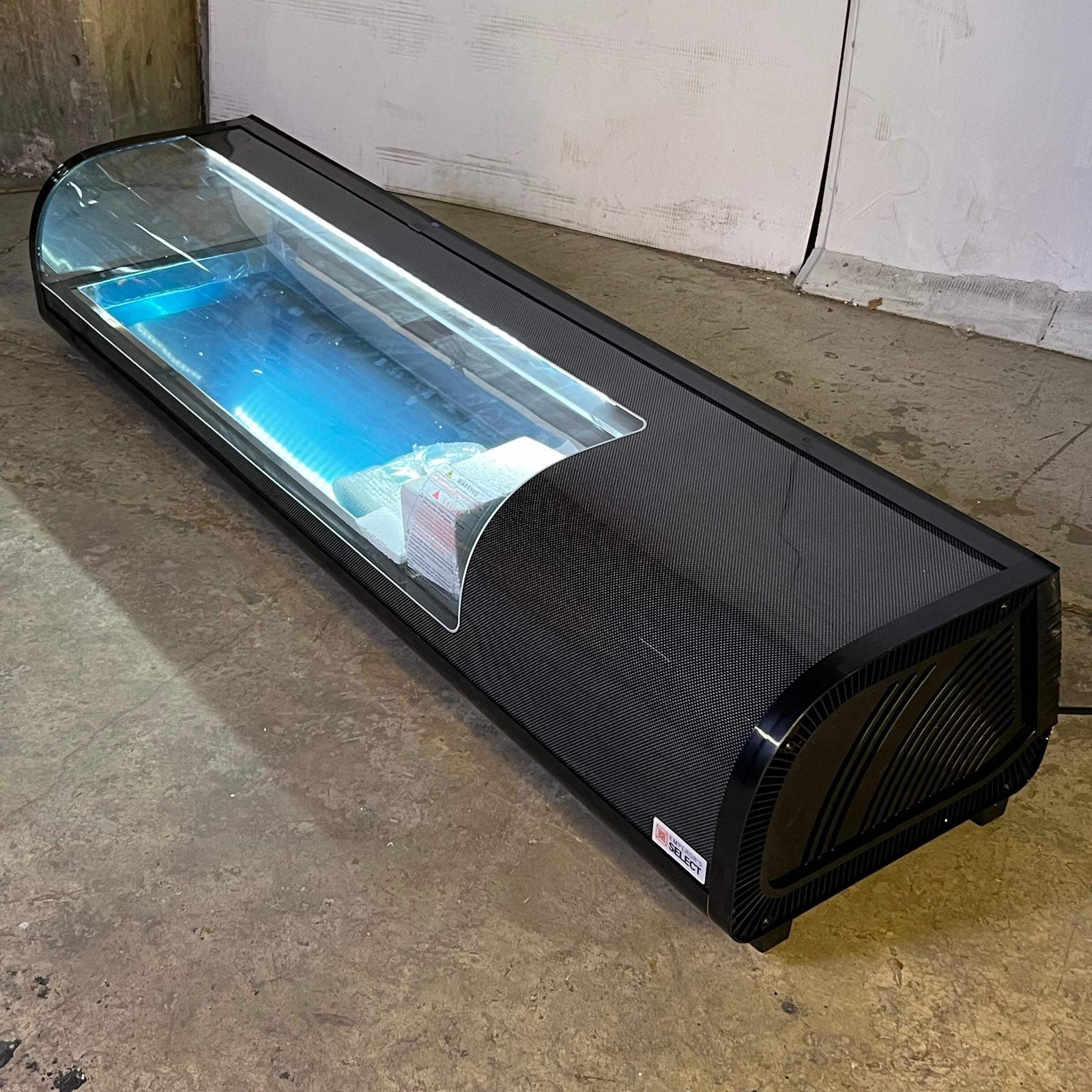 EMPEROR'S SELECT CSD-60 Countertop Refrigerated Sushi Display Case 115V 1/6HP Sz