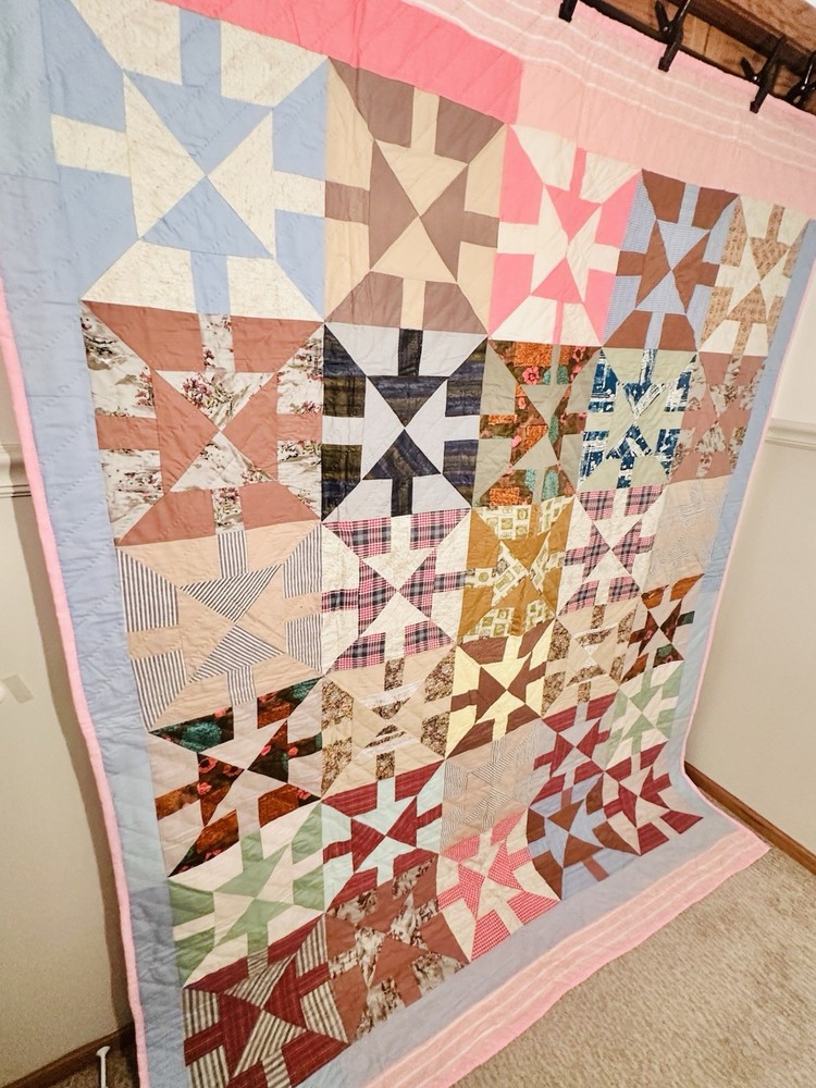Handmade Patchwork Cotton Quilt