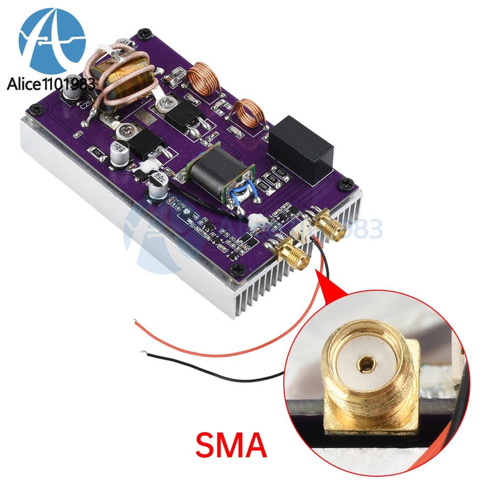 20W Portable Short Wave Amplifier Module Transceiver Automatic Converter 30MHz