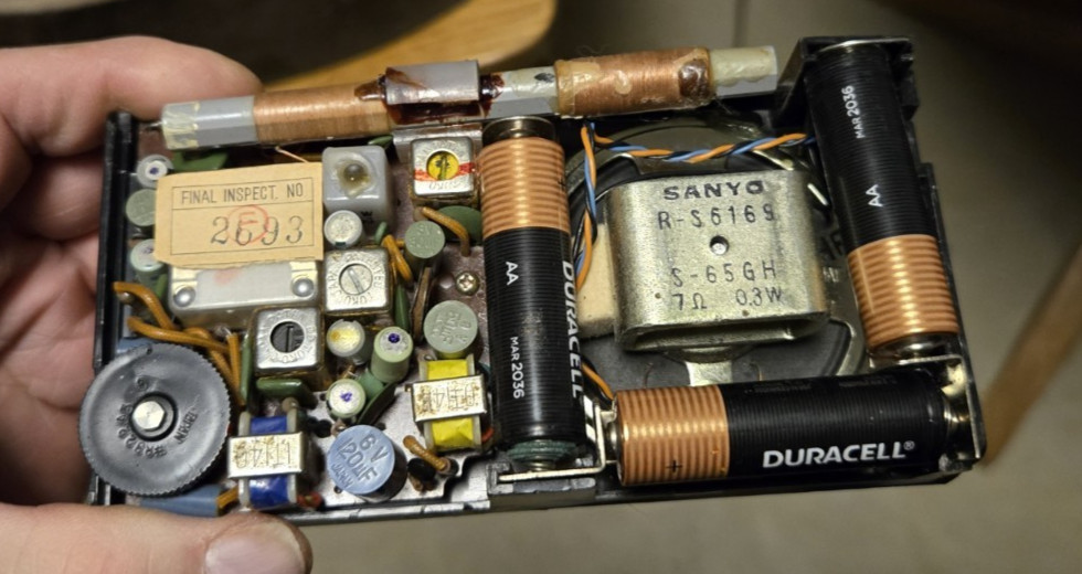 Vintage Channel Master Six Transistor Model 6528 Radio Japan WORKS HAVE VIDEO