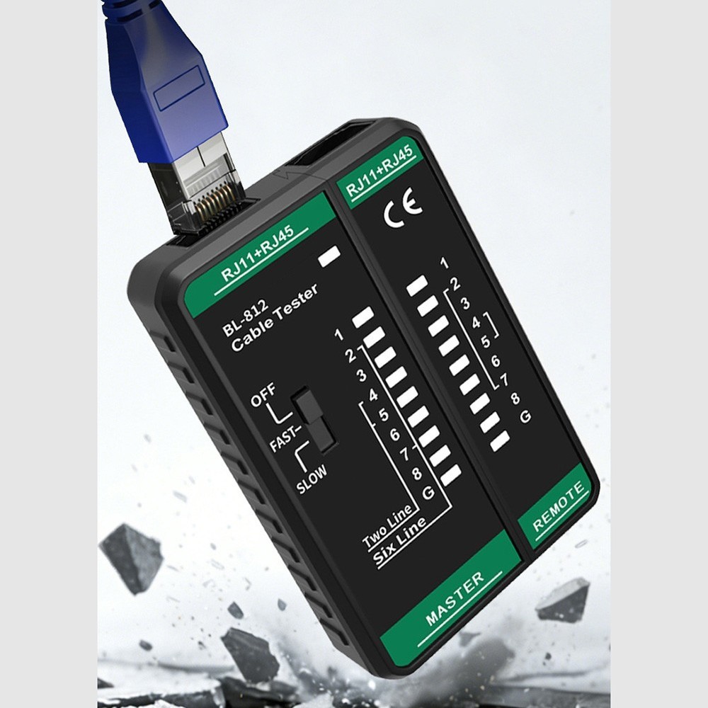 BL-812 Cable Tester for Network Signal Tracing Shielded Unshielded 8 Core