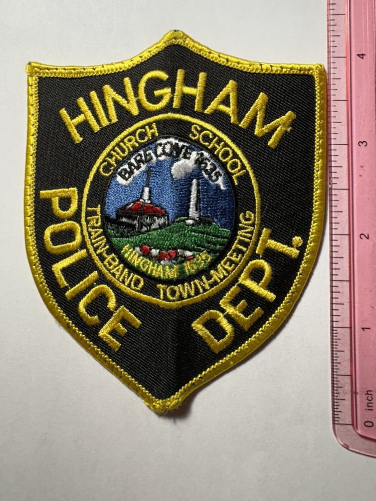 Hingham Massachusetts Police Patch