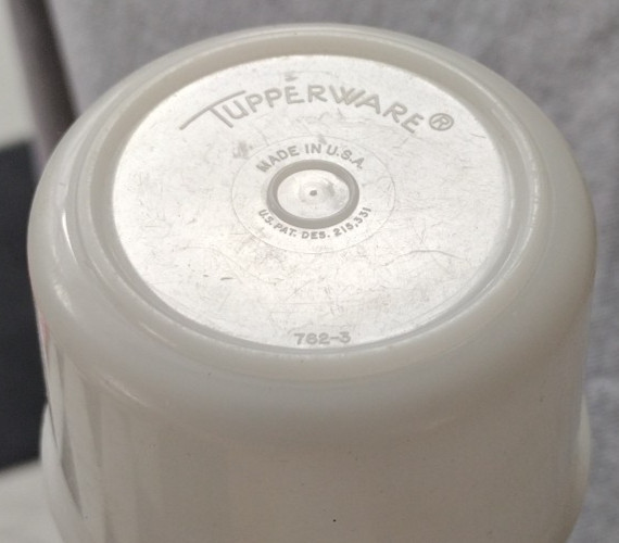 Vintage Tupperware REPLACEMENT Clear Nesting Measuring Cup *3/4 Cup* 762-3