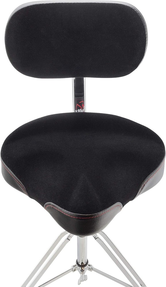 Gibraltar Padded Memory Foam Drum Set Seat Throne w/ Backrest