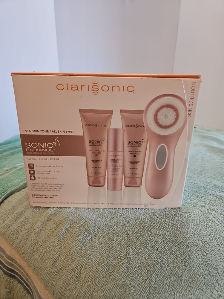 Clarisonic Sonic Radiance Brightening Solution Set NIB!