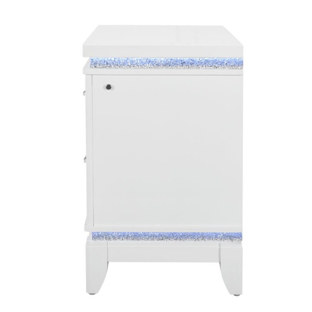 ADALID WHITE NIGHTSTAND