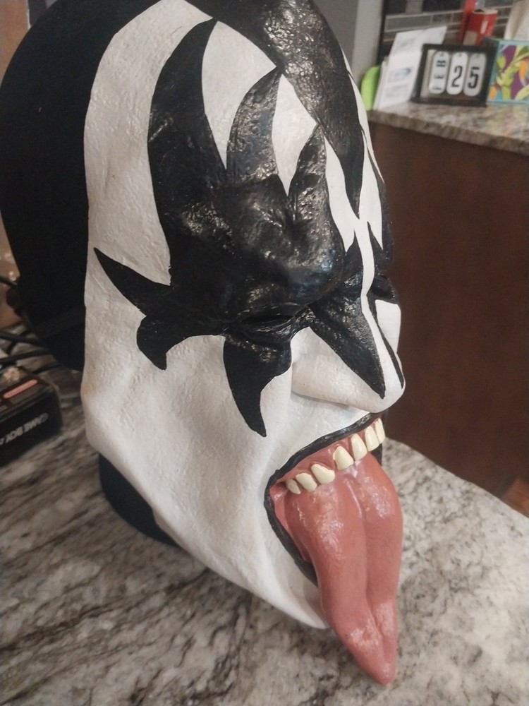 KISS GENE SIMMONS RUBBER MASK