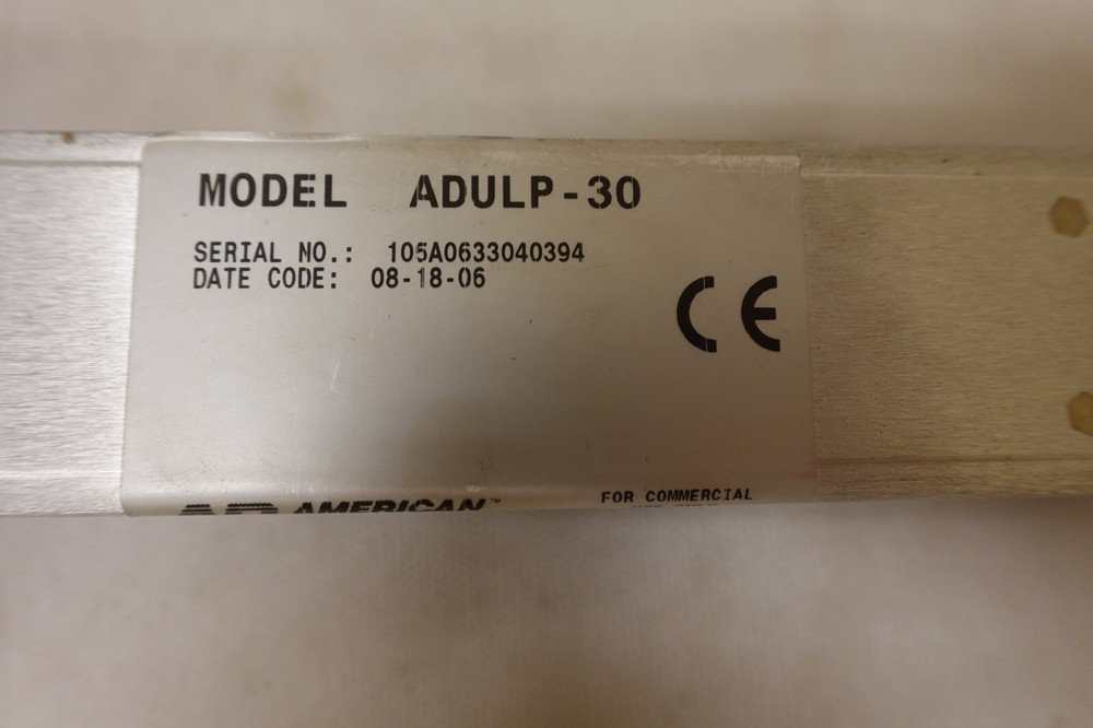 AD American Dynamics ADULP-30 Surveillance System Universal Loop Panel - Used