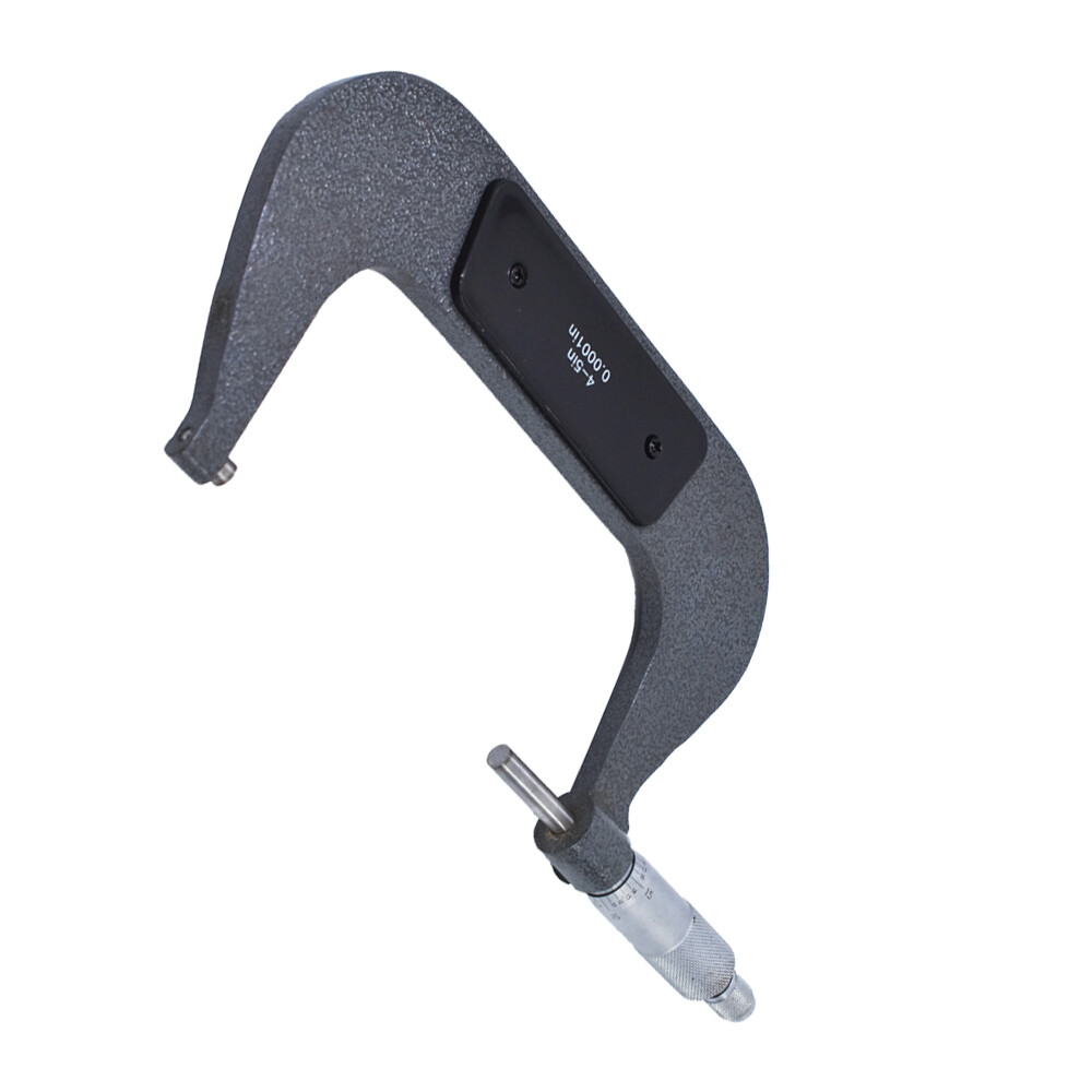 4-5" .0001" Carbide Tipped Precision Micrometer Outside Micrometer