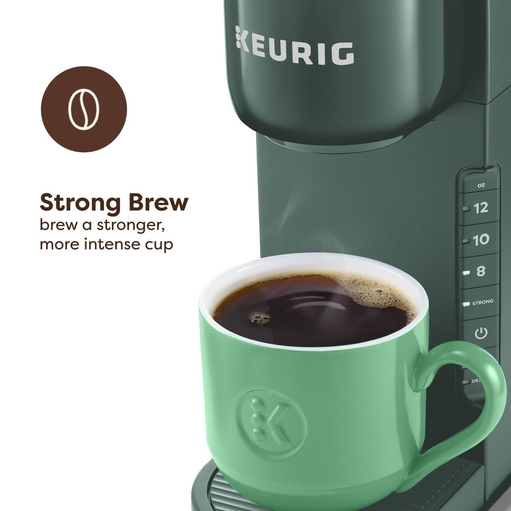 K-Express Single Serve K-Cup Pod Coffee Maker, 3 Brew Sizes, Strong Button Fe...