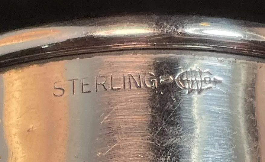 Sterling Silver Napkin Ring Name Engraved “Charlene”