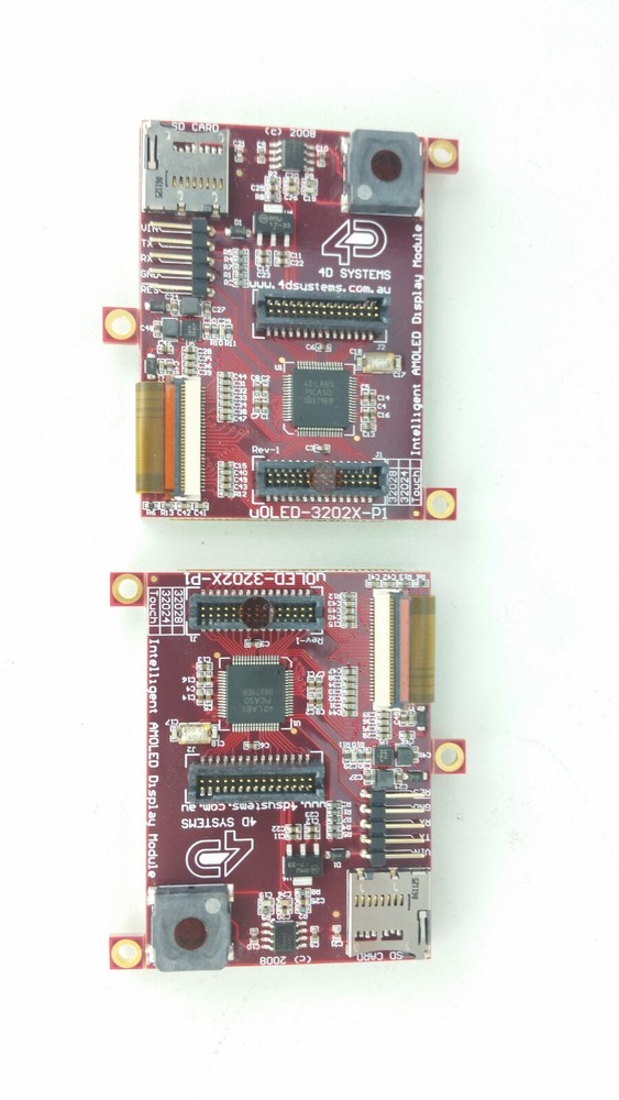 1PC 4D Systems µOLED-3202X-P1 Intelligent AMOLED Display Module