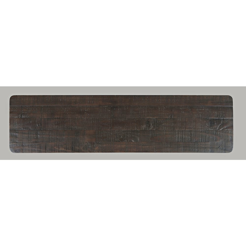 Madison County Rustic Reclaimed Solid Wood Farmhouse 54" Dining Bench