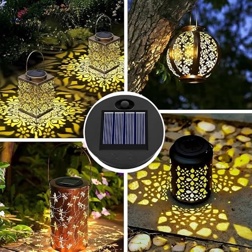 4 Pack Solar Light Replacement Top, Replace Solar Light Part 2.76 inch-4p Black