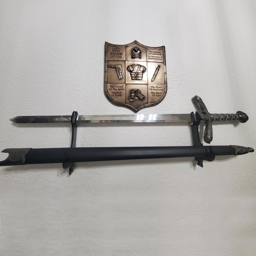 Sword Display Wall Mount, Sword Display Wall Mount, Acrylic Two-Layer Wall Mo...