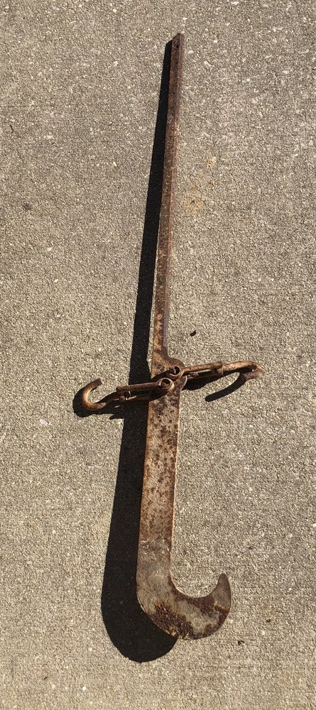 Antique Primitive Cotton Scale balance beam