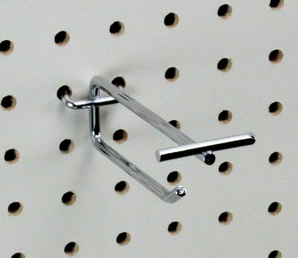 4 Inch Pegboard Flip End Scanner Hooks Slatgrid Slatwall Display 4 Pc