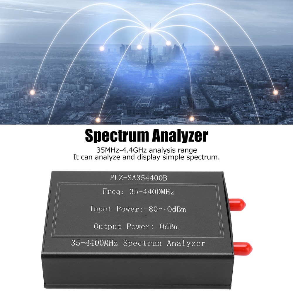 35‑4400MHz Spectrum Analyzer USB2.0 USB3.0 Scalar Network Analyzer W/ Tracking