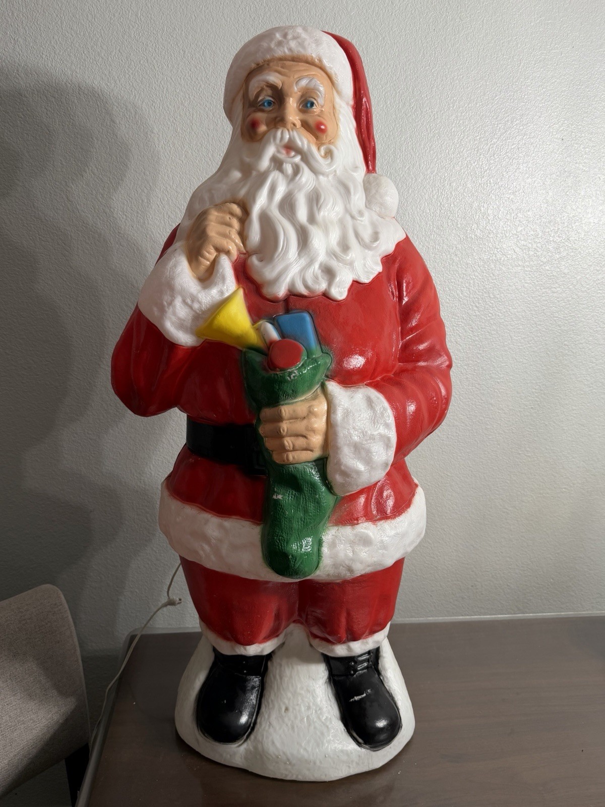 Vintage Empire Santa Claus 40" Blow Mold Lighted