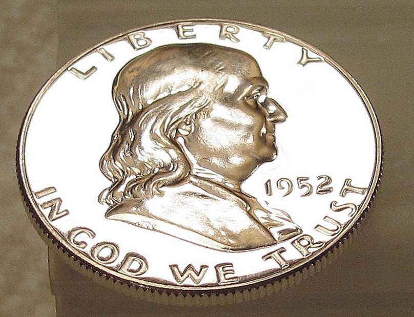 1952 Gem  Proof  Franklin  EYE CANDY " Blazing  Original  Luster "  #320 ~  2