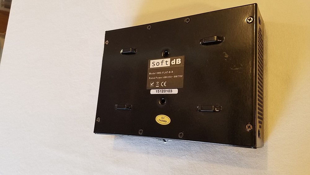 SMS-FLAT-B-R Soft DB Sound Masking System Flat Loudspeaker