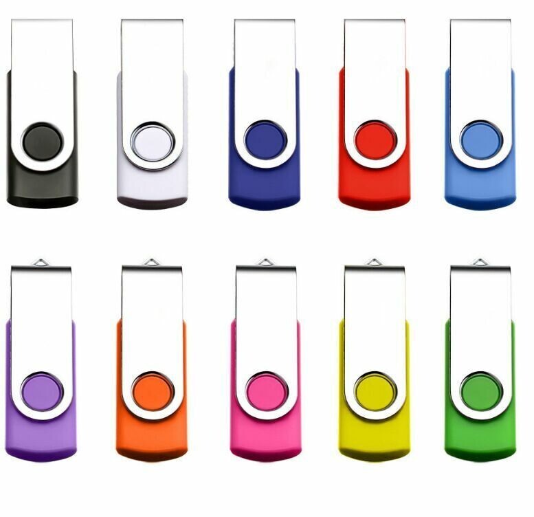 20/50/100Pack USB Flash Drive Memory Stick thumb Pen Drive Wholesale 1MB-32GB