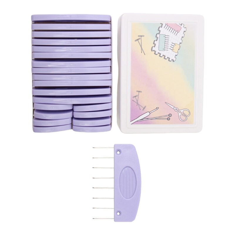 20Pcs Knit Blocking Combs Knitting Blocking Tool & Pin Set for Blocking Knitting
