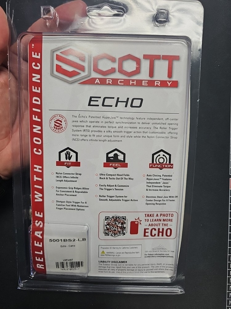 Scott Echo Release NCS Buckle Camo